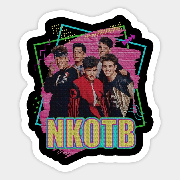 NKOTB don't go girl Sticker by Tuti_Tauge_Sukarame